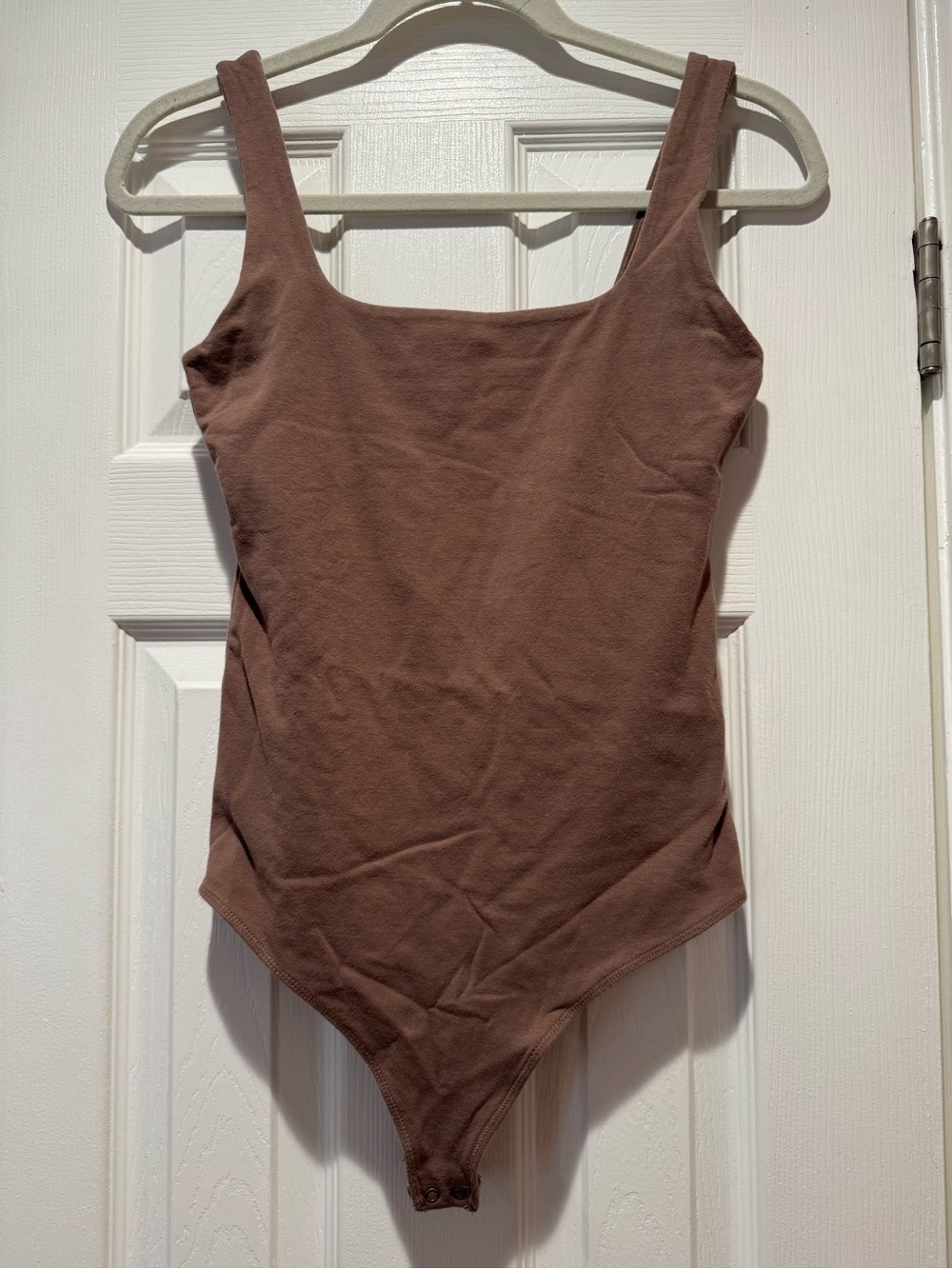 Abercrombie Bodysuit Square Neck - Brown - Medium